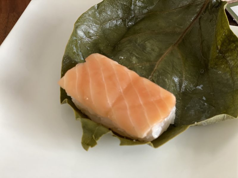  廣の柿の葉寿司 鱒の寿司